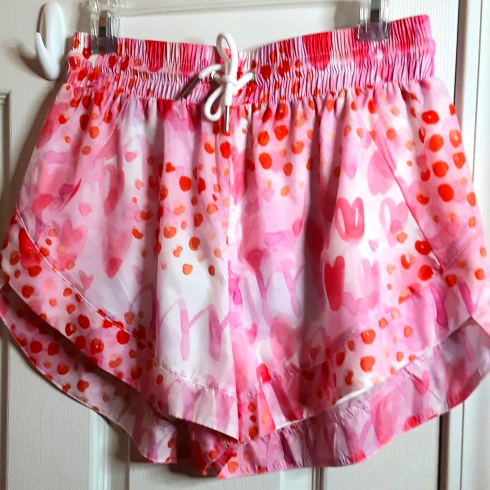 NWT TCEC Meredith Printed Athletic Shorts with Liner